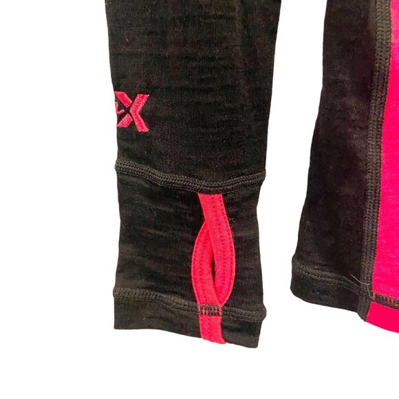 WoolX Long Sleeve Half Zip Pullover Hoodie Size XS - Picture 4 of 6